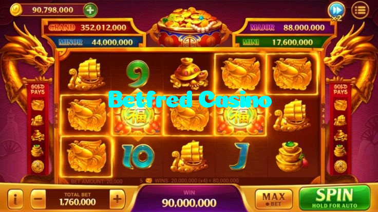 Betfred Casino casino presented on mobile device in Pakistan with slots and live games